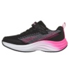 Zapatillas niña Skechers modelo Elite Sport Pulse color negro y rosa intenso deportivas Skechers muy comodas con cierre de tira adherente y elasticos lavables en lavadora y con sistema easy on off con absorbing foam y suela con extra agarre - Ítem2