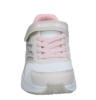 Zapatillas niña Skechers modelo Microspec Tread color blanc0 rosa y beig deportivas skechers muy ligeras y comodas con cierre de tira adherente y elasticos con sistema easy on y off y lavables en lavadora designed in Los Angeles - Ítem1