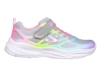 Zapatillas niña Skechers modelo Power Jams color gris y multicolor y suela blanca con cierre de tira adherente y elasticos muy ligeras y muy comodas lavables en lavadora designed in Los Angeles powered by Skechers - Ítem3