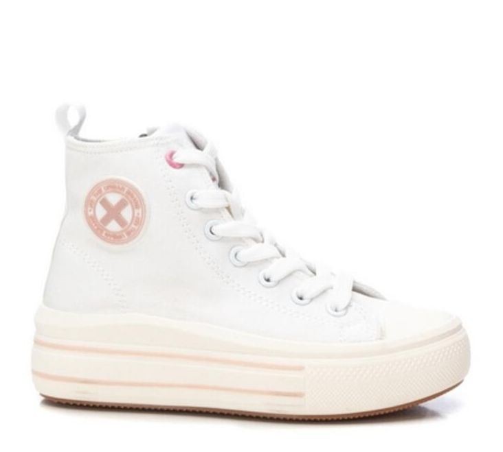 BOTAS TIPO CONVERSE XTI BLANCO