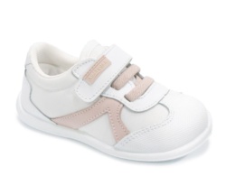 ZAPATILLAS ZAPY MANDARINA BLANCO ROSA