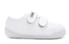 Zapatillas niña Zapy modelo Poniente color blanc0 calzado respetuoso barefoot unisex muy comodas y super flexibles lonetas Zapyflex con cierre de doble tira adherente made in Spain - Ítem3
