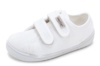 Zapatillas niña Zapy modelo Poniente color blanc0 calzado respetuoso barefoot unisex muy comodas y super flexibles lonetas Zapyflex con cierre de doble tira adherente made in Spain - Ítem2