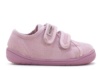Zapatillas niña Zapy modelo Poniente color nude calzado respetuoso barefoot muy comodas y super flexibles lonetas Zapyflex con cierre de doble tira adherente made in Spain - Ítem3