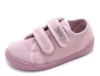Zapatillas niña Zapy modelo Poniente color nude calzado respetuoso barefoot muy comodas y super flexibles lonetas Zapyflex con cierre de doble tira adherente made in Spain - Ítem1