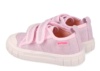 Zapatillas niña barefoot de la marca Garvalin con puntera reforzada y cierre de doble tira adherente para un perfecto ajuste lonetas Garvalin de calzado respetuoso en color rosa con brillo muy comodas y flexibles - Ítem3