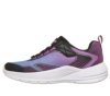 Zapatillas niña de la marca Skechers microspec advance Oasis Point color negro malva y multicolor muy ligeras deportivas Skechers con cierre de tira adherente y elasticos con sistema easy on off lavables en lavadora - Ítem3