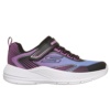 Zapatillas niña de la marca Skechers microspec advance Oasis Point color negro malva y multicolor muy ligeras deportivas Skechers con cierre de tira adherente y elasticos con sistema easy on off lavables en lavadora - Ítem2