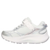 Zapatillas niña de la marca Skechers modelo Go Run Hi Luxe color blanc0 plata y oro rosa muy ligeras deportivas Skechers con cierre de tira adherente y elasticos con sistema air cooled y goga mat lavables en lavadora muy trending - Ítem4