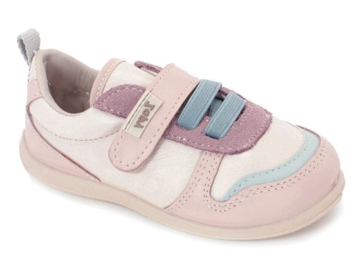 Zapatillas niña de la marca Zapy barefoot color face aqua