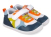 Zapatillas niño Biomecanics barefoot de rejilla blanc0 azul ocean y multicolor zapato sport respetuoso con el desarrollo natural del pie para gateo y primeros pasos con cierre de tira adherente y elasticos - Ítem3