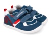 Zapatillas niño Biomecanics barefoot de rejilla color azul petrol rojo y blanc0 zapato sport de Biomecanic calzado respetuoso con el desarrollo natural del pie para gateo y primeros pasos con cierre de doble tira adherente muy comodos y flexibles - Ítem2