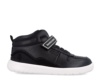 Zapatillas niño Biomecanics tipo bota de piel sauvage color negro y blanc0 preciosas Sneakers de Biomecanics gama bioevolution con cierre de tira adherente y elasticos botin casual muy comodos y combinables - Ítem1