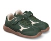 Zapatillas niño Chetto Baby Free barefoot modelo Mesh verde con suela marron deportivas para peques calzado respetuoso de la marca Chetto ligeras comodas y muy flexibles con cierre de tira adherente y elasticos by Chetto designed in Spain - Ítem1