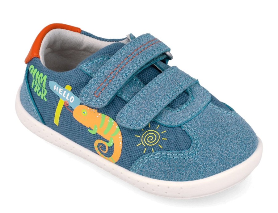 ZAPATILLAS GARVALIN LAGARTO AZUL
