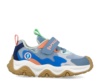 Zapatillas niño Garvalin color azul multicolor deportivos Garvalin con cierre de tira adherente y elasticos muy comodas y ligeras para cualquier actividad al aire libre - Ítem4