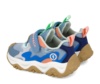 Zapatillas niño Garvalin color azul multicolor deportivos Garvalin con cierre de tira adherente y elasticos muy comodas y ligeras para cualquier actividad al aire libre - Ítem1