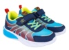 Zapatillas niño Garvalin con luces color azul y lima deportivos Garvalin con cierre de tira adherente y elasticos muy comodas - Ítem1