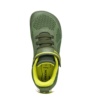Zapatillas niño Geox barefoot color verde militar y lima deportivos de rejilla de la gama de calzado respetuoso de Geox respira muy comodos y flexibles con cierre de tira adherente y elasticos recomendados por la asociacion de podologos de Italia - Ítem4
