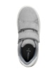 Zapatillas niño Geox modelo J Eclyper color gris y blanc0 deportivas de piel Geox respira con cierre de doble tira adherente sneakers para niño by Geox muy trending esta temporada comodos y con la calidad de Geox respira - Ítem1