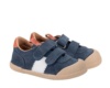 Zapatillas niño Igor barefoot modelo Berlin color azul jeans y blanc0 calzado respetuoso de piel sneakers de la marca Igor muy comodas y flexibles con puntera reforzada y cierre de doble tira adherente made in Spain - Ítem3