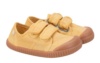 Zapatillas niño Igor barefoot modelo Berri color amarillo dijon y suela color caramelo calzado respetuoso muy comodas y flexibles lonetas Igor con puntera reforzada y cierre de doble tira adherente drop 0 - Ítem1