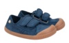 Zapatillas niño Igor barefoot modelo Berri color azul marino navy y suela color caramelo calzado respetuoso muy comodas y flexibles lonetas Igor con puntera reforzada y cierre de doble tira adherente - Ítem3