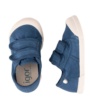 Zapatillas niño Igor color azul marino navy calzado respetuoso barefoot muy comodas y flexibles lonetas Igor con puntera reforzada y cierre de velcro - Ítem3