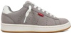 Zapatillas niño Levis modelo 5th Avenue color gris tenis Levis con cierre de cordones blanc0s y suela caramelo muy trending sneakers Levis para combinar con jeans o cualquier look - Ítem4