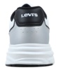 Zapatillas niño Levis modelo Tyler color blanc0 negro y plata deportivos Levis con cierre de cordones muy ligeras super light y muy trending sneakers Levis para combinar con jeans o cualquier look - Ítem2