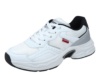 Zapatillas niño Levis modelo Tyler color blanc0 negro y plata deportivos Levis con cierre de cordones muy ligeras super light y muy trending sneakers Levis para combinar con jeans o cualquier look - Ítem4