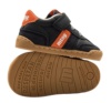 Zapatillas niño Mustang deportivos colegiales barefoot color lotter azul navy y losfo orange naranja calzado respetuoso de Mustang con cierre de tira adherente y elasticos deportivos casual muy comodos y flexibles - Ítem3