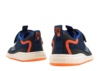 Zapatillas niño Mustang barefoot color tpu azul navy y naranja deportivos para juniors de calzado respetuoso muy comodas y muy flexibles con cierre de tira adherente y elasticos Mustang free con certificado vegano - Ítem1