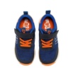 Zapatillas niño Mustang barefoot color tpu azul navy y naranja deportivos para juniors de calzado respetuoso muy comodas y muy flexibles con cierre de tira adherente y elasticos Mustang free con certificado vegano - Ítem2