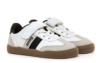 Zapatillas niño Mustang calzado respetuoso modelo Modern white Losfo black blanc0 negro y gris escolares barefoot Mustang muy comodas diseñadas por el Dr. Juanjo López, traumatólogo deportivo e infantil con cierre de tira adherente y elasticos - Ítem4