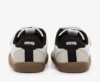 Zapatillas niño Mustang calzado respetuoso modelo Modern white Losfo black blanc0 negro y gris escolares barefoot Mustang muy comodas diseñadas por el Dr. Juanjo López, traumatólogo deportivo e infantil con cierre de tira adherente y elasticos - Ítem2