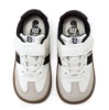Zapatillas niño Mustang calzado respetuoso modelo Modern white Losfo black blanc0 negro y gris escolares barefoot Mustang muy comodas diseñadas por el Dr. Juanjo López, traumatólogo deportivo e infantil con cierre de tira adherente y elasticos - Ítem3
