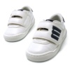 Zapatillas niño Mustang colegiales barefoot color usain blanc0 y azul navy calzado respetuoso de Mustang con cierre de doble tira adherente deportivos escolares casual muy comodos y flexibles - Ítem3