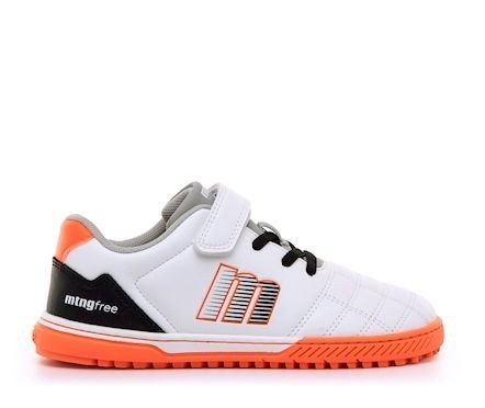 ZAPATILLAS MUSTANG FOOTBALL WHITE ORANGE