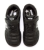 Zapatillas niño Mustang free barefoot Gamon black color negro deportivos tipo football para junior de calzado respetuoso muy comodas y muy flexibles con cierre de tira adherente y elasticos - Ítem3