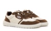 Zapatillas niño Mustang free barefoot de piel color suede moka nappa con cierre de cordones 2 juegos combinables calzado respetuoso para juniors y con plantilla de transición para los que no estan acostumbrados al calzado barefoot muy flexibles - Ítem1