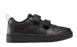 Zapatillas niño Reebok Royal Prime 2.0 Two Strap color negro sneakers unisex casual de Reebok con cierre de doble tira adherente deportivos escolares de Reebok muy trending para combinar con cualquier look