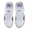 Zapatillas niño Reebok modelo Smash Edge elastic and top strap color blanc0 con logo negro sneakers tennis vintage 90's Reebok muy trending con cierre de tira adherente y elasticos y puntera en T muy comodas y trending - Ítem1