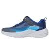 Zapatillas niño Skechers Microspec Advance color azul navy y gris deportivos Skechers lavables en lavadora muy ligeras y con cierre de tira adherente y elasticos con sistema easy on y off - Ítem4