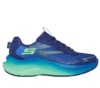 Zapatillas niño Skechers Stable Pacer color azul navy y verde lima deportivos Skechers muy comodas con cierre de cordones Skechers Elite Sport lavables en lavadora con air cooled y Goga Mat Skechers performance - Ítem1