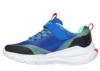 Zapatillas niño Skechers Tri-Namics 2.0 color azul verde y multicolor con luces en la suela que se iluminan con boton on off cierre de tira adherente y elasticos ligeras y con sistema easy on off - Ítem3