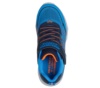 Zapatillas niño Skechers con luces y boton on off modelo Veltrox Vortex 2 color azul negro y naranja deportivas Skechers con cierre de tira adherente y elasticos muy comodas y ligeras con sistema easy on off - Ítem3