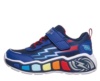 Zapatillas niño Skechers modelo S-lights Lil Storm scene con luces y rayos color azul royal y multicolor con cierre de tira adherente y elasticos muy ligeras y divertidas deportivos Skechers para peques con sistema easy on off Powered by Skechers - Ítem1