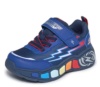Zapatillas niño Skechers modelo S-lights Lil Storm scene con luces y rayos color azul royal y multicolor con cierre de tira adherente y elasticos muy ligeras y divertidas deportivos Skechers para peques con sistema easy on off Powered by Skechers - Ítem2