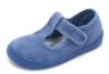 Zapatillas niño Zapy barefoot pepito modelo Gregal color azul denim calzado respetuoso muy comodas y flexibles lonetas pepito Zapyflex unisex con cierre de tira adherente made in Spain - Ítem3